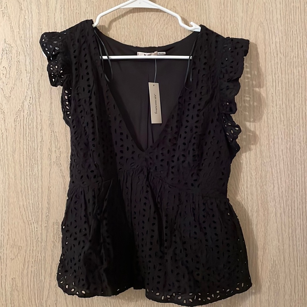 XL Black tank top from franchescas